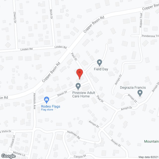 Pinecrest Adult Care Home in google map