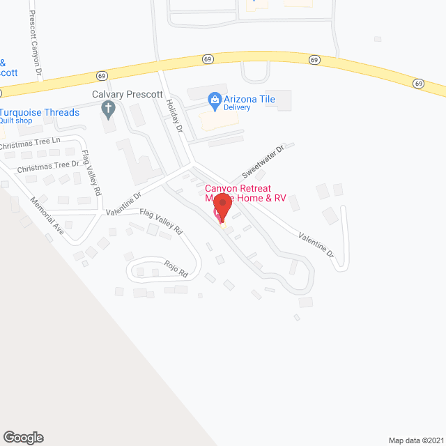 Canyon Retreat Mobile Home Pk in google map