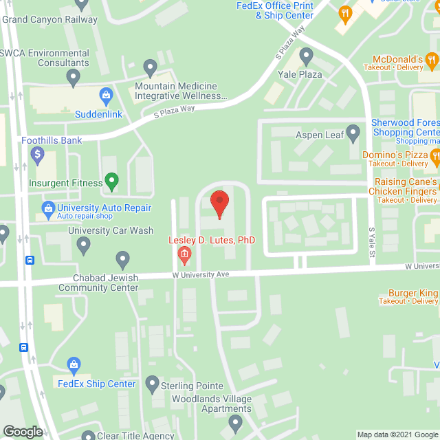 Los Arcos Health Care Ctr in google map
