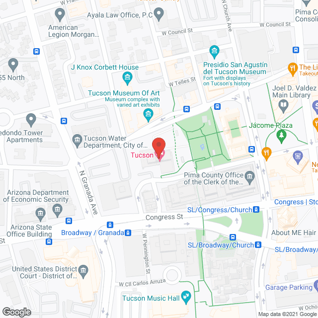Comforts and Care in google map