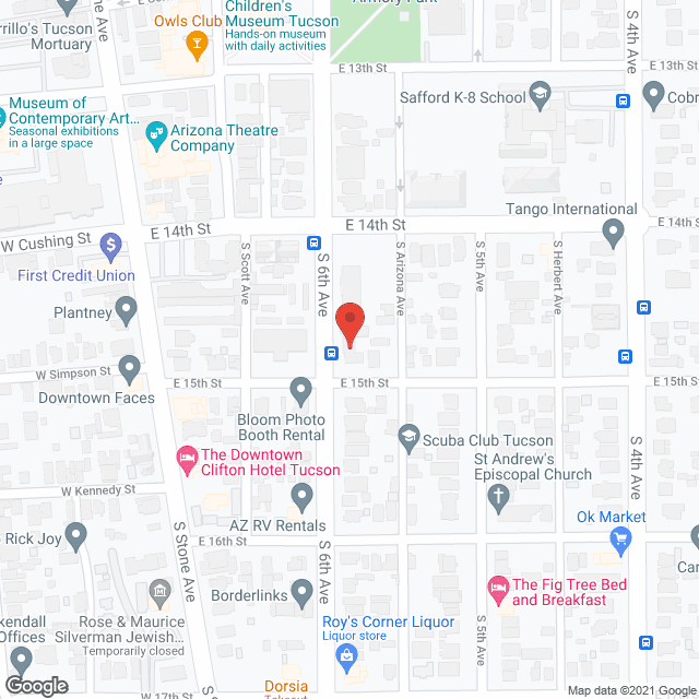 Casa San Jose' Capukchin in google map