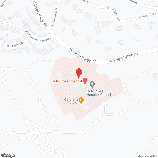 Carondelet Holy Cross Hospital in google map