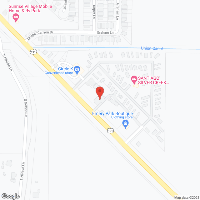 Safford Ranch in google map