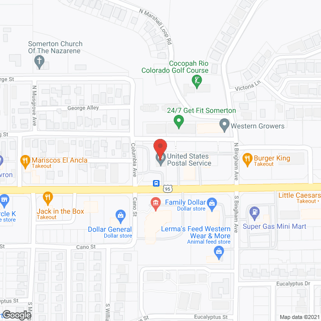 Orange Grove Board and Care in google map