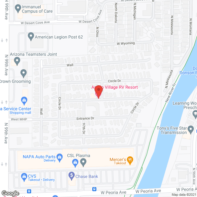 Apollo Mobile Home Park in google map