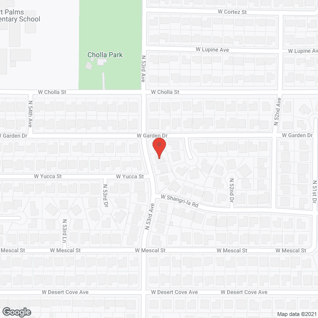 R & B Residential Adult Care in google map