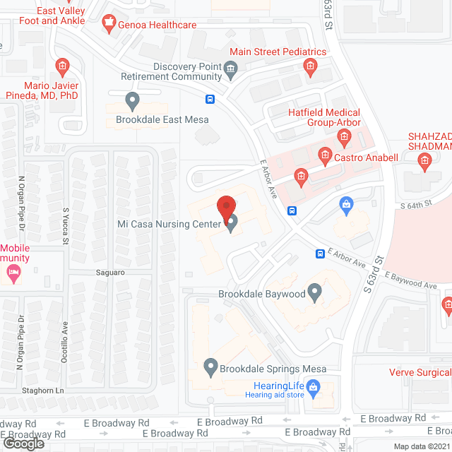 Mi Casa Nursing Center in google map