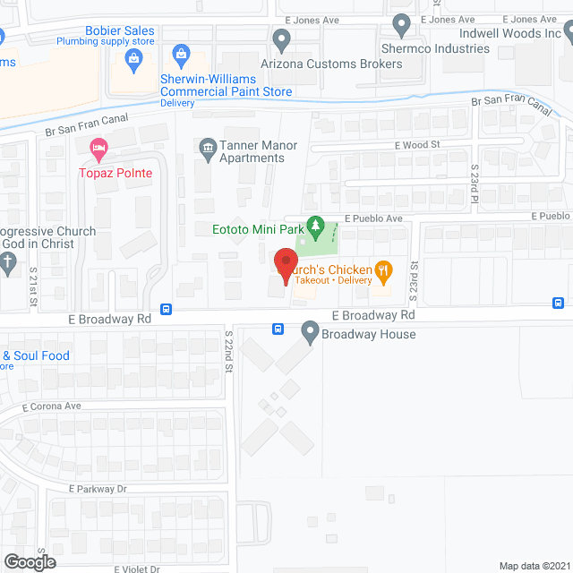 Tanner Properties in google map