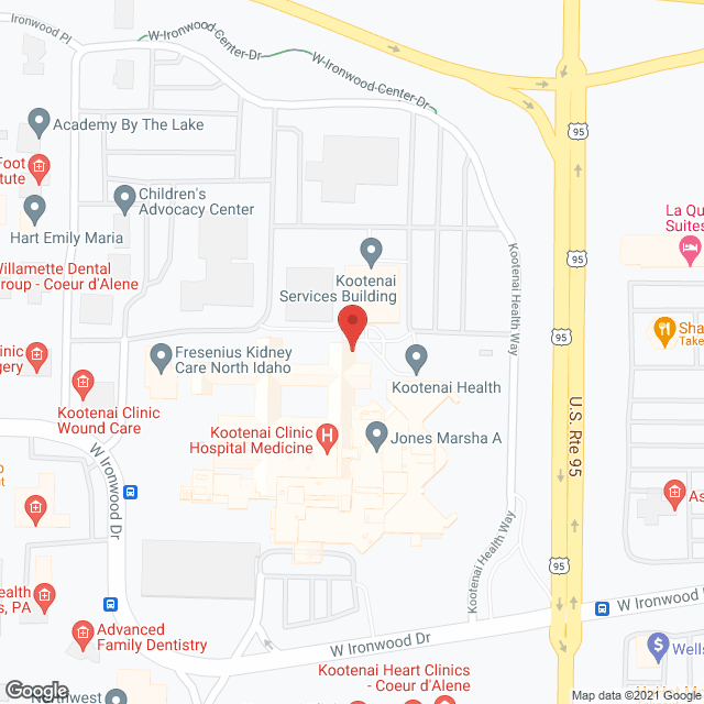 Transitional Care in google map
