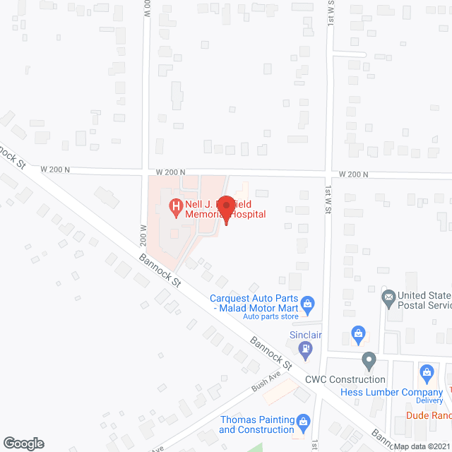 Malad Living Ctr in google map