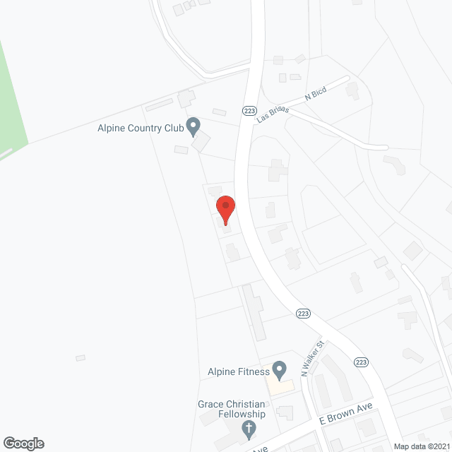 Alpine Valley Care Ctr in google map