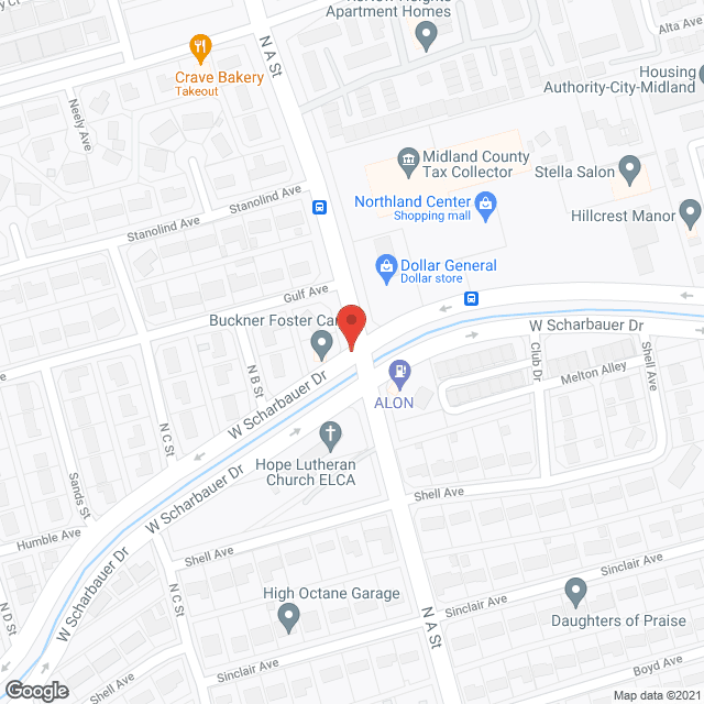 Hillcrest Manor in google map