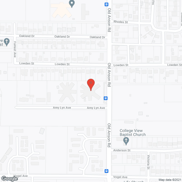 Abilene Convalescent Ctr in google map