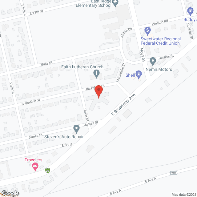 Sweetwater Healthcare Ctr in google map