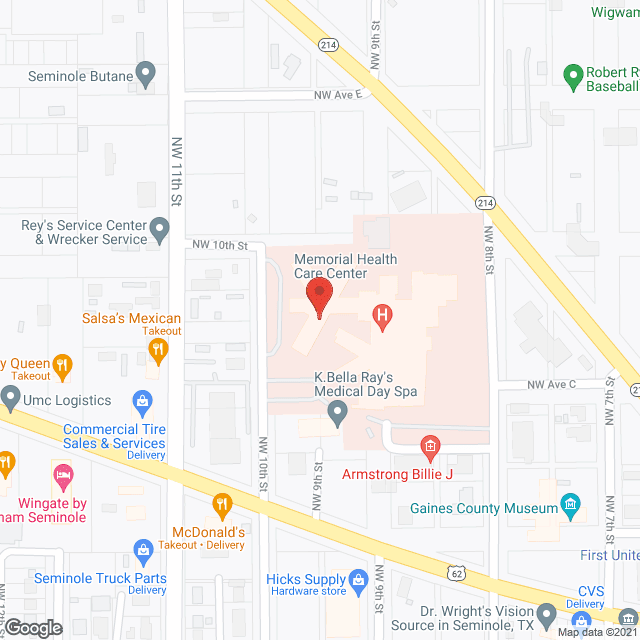 Memorial Health Care Ctr in google map