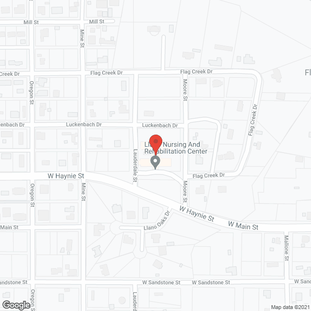 Care Inn of Llano in google map
