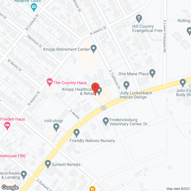 Knopp Nursing Home in google map