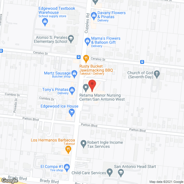 Retama Manor West in google map