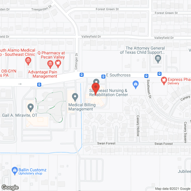 Southeast Nursing & Rehab Ctr in google map