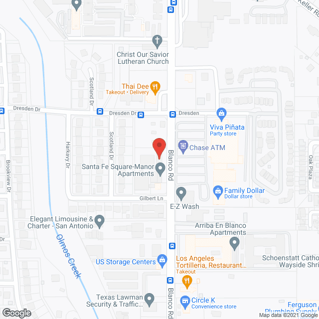 Santa Fe Square-Manor Aprtmnts in google map