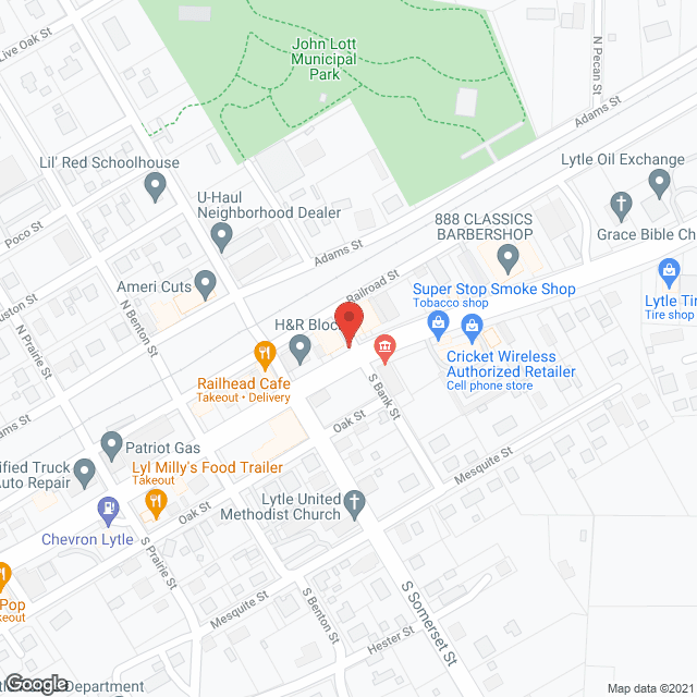 Lytle Nursing Home in google map