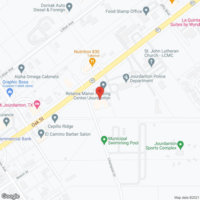 Retama Manor Nursing Ctr in google map