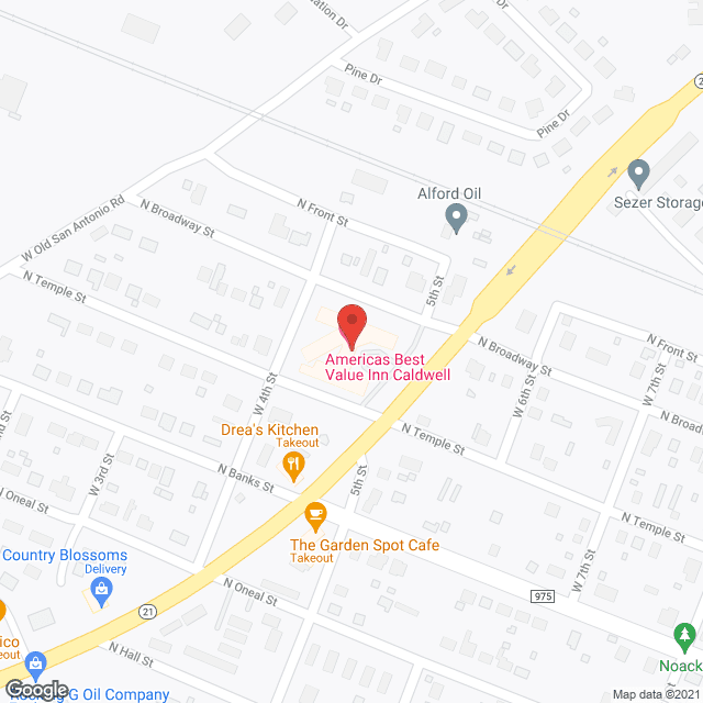 Caldwell Health & Rehab Ctr in google map