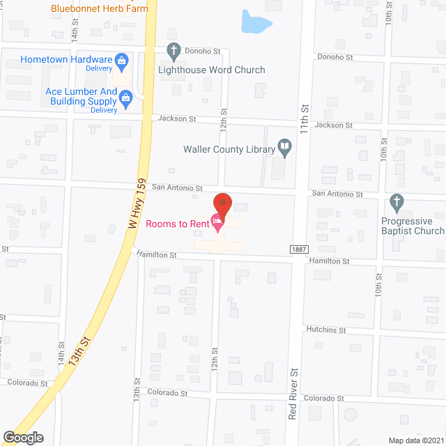 Retirement Care Ctr-Hempstead in google map