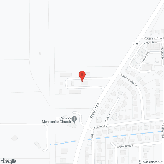 El Campo Retirement Ctr in google map