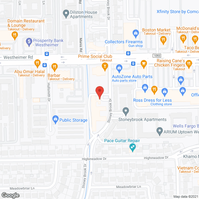 Galleria Residence and Rehab in google map