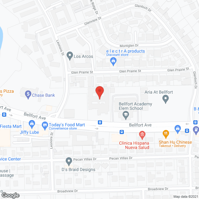 Briarwood Health Care Ctr in google map