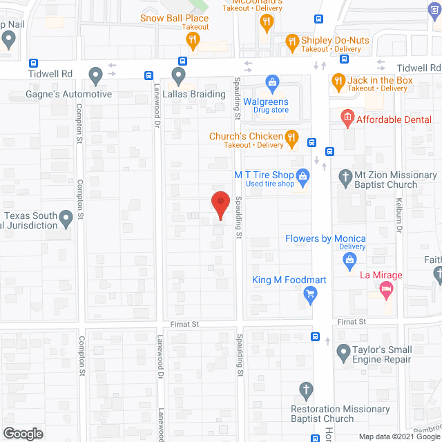 New Found Faith House in google map