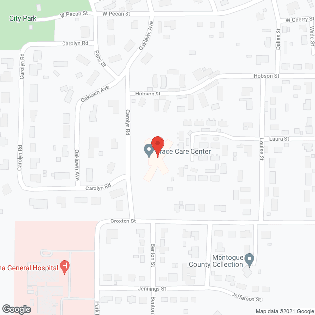Nocona Nursing Home in google map