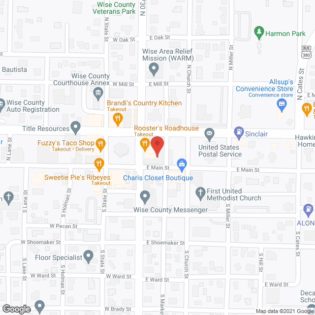 Sunny Hills Nursing Ctr in google map