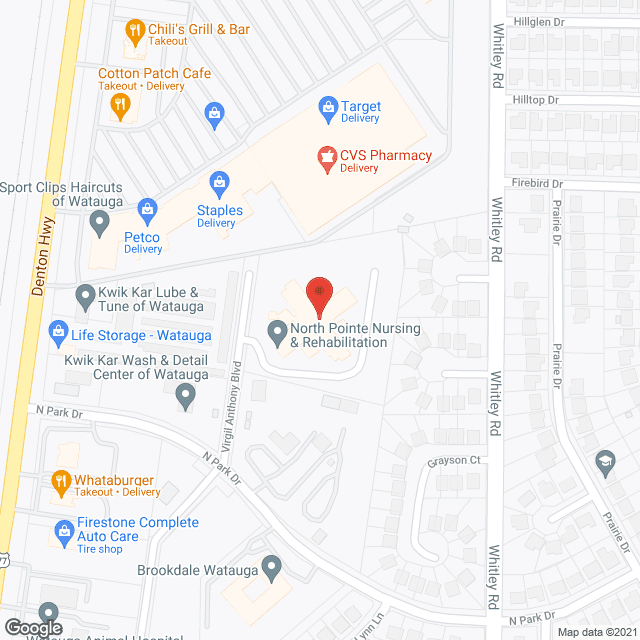 North Pointe Health & Rehab in google map