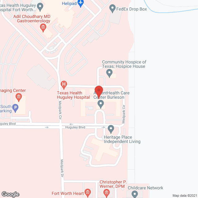 Huguley Nursing Center in google map