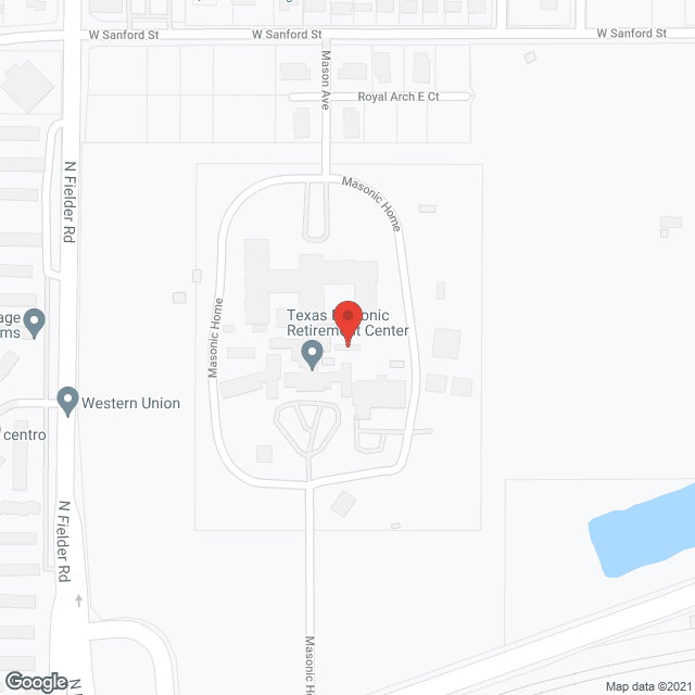 Home for Aged Masons Clinic Nursing Ctr in google map
