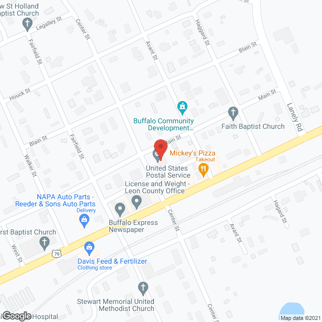 Buffalo Nursing Home in google map