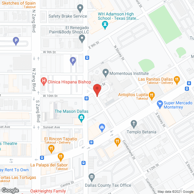 Townhall Adult Day Care Ctr in google map