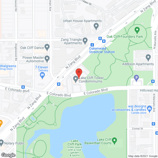 Lake Park Nursing & Retirement in google map