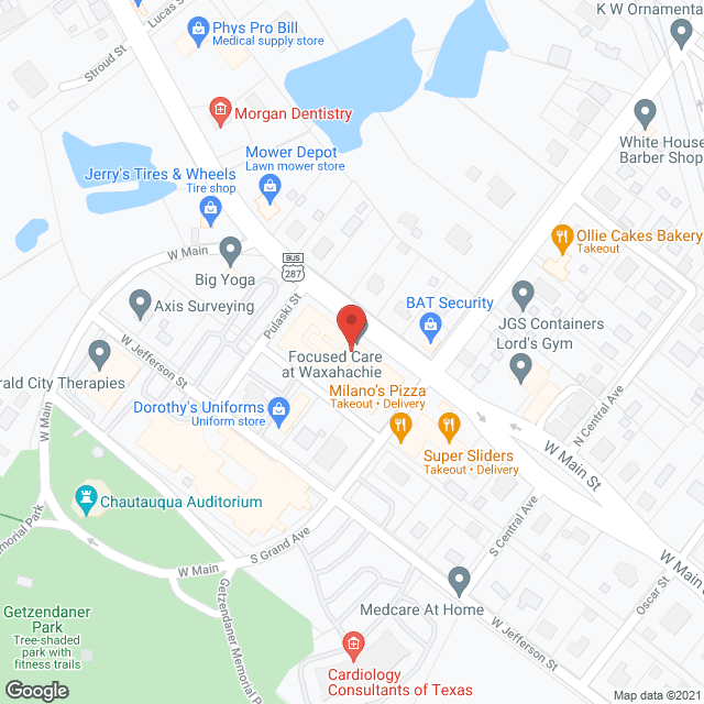 Renfro Nursing Home in google map