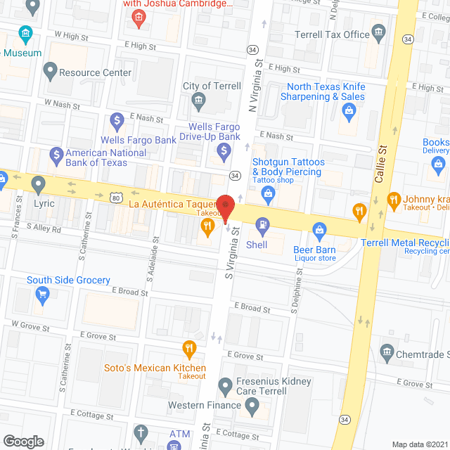 Windsor Care Ctr in google map