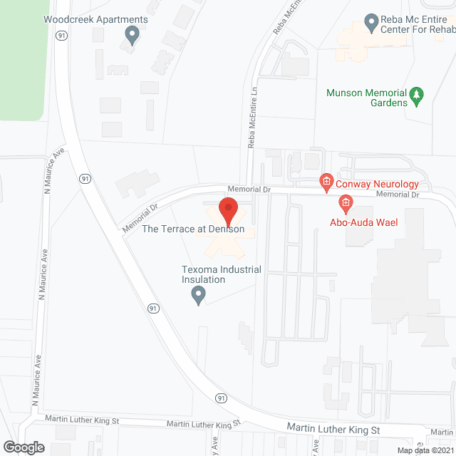 Care Inn of Denison in google map