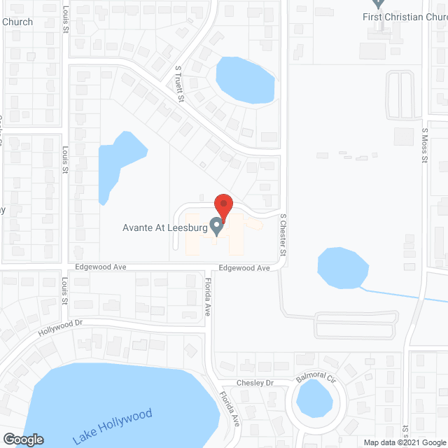 Avante of Leesburg Rehabilitation Center in google map