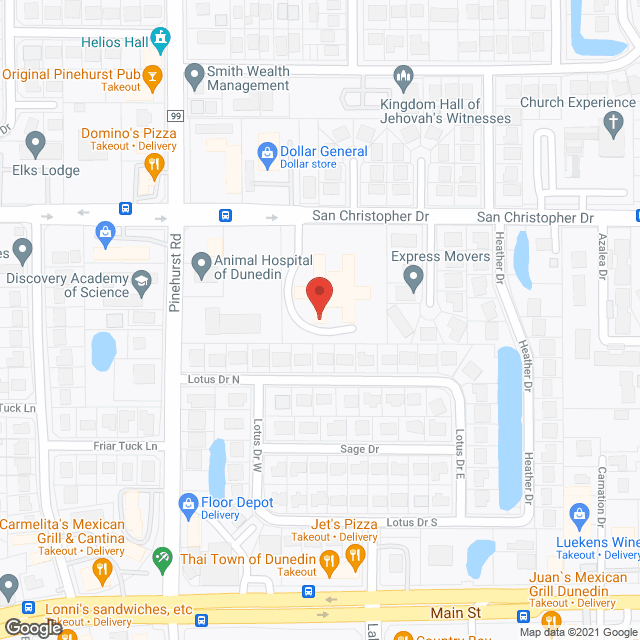 Cross Terrace Rehab in google map