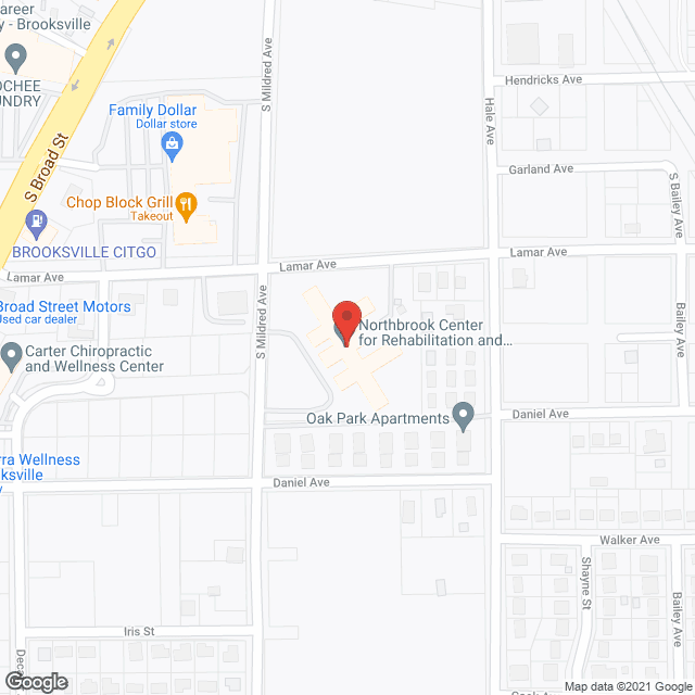 Northbrook Center for Rehabilitation and Healing in google map