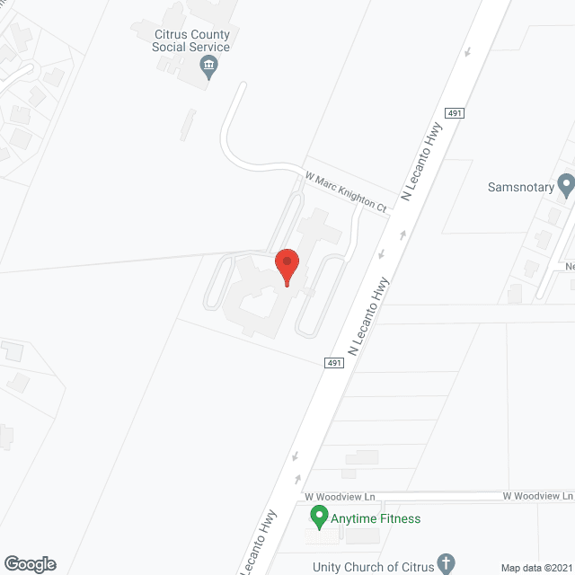 Surrey Place Convalescent Ctr in google map