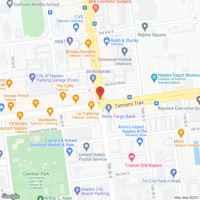 Evergreen Manor in google map