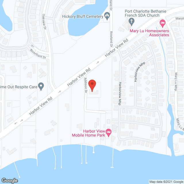 Harborview Manor in google map