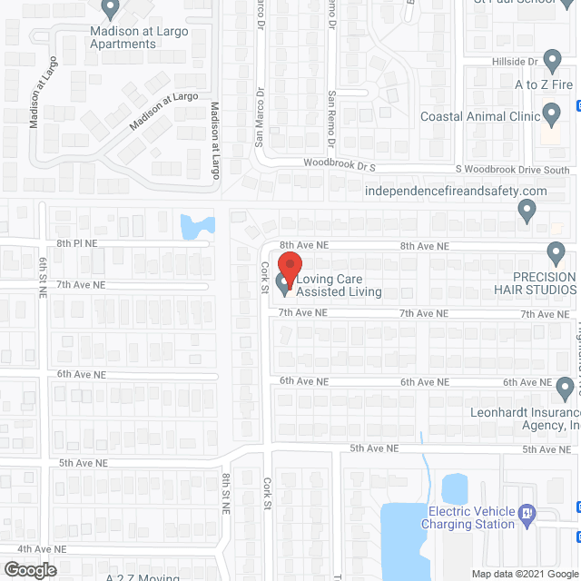 Loving Care Assisted Living LLC in google map